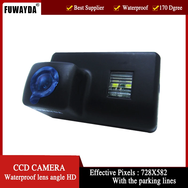 Камера заднего вида FUWAYDA HD CCD 170 ''с широким углом обзора камера для парковки