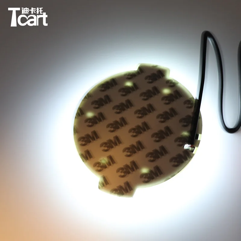 

Tcart Car Styling 5D LED Emblem Logo Light Auto Accessories for Nissan Tiida X-Trall Livina Geniss Gedric Logo Light