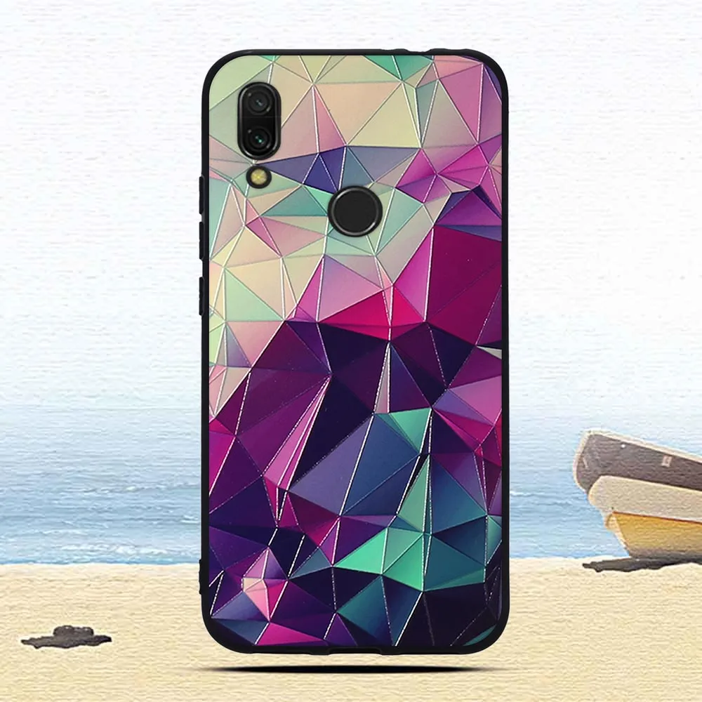 Для Xiaomi Redmi 7 Чехол Redmi 7 чехол Мягкие силиконовые с рисунком задняя крышка для Coque Redmi7 Xiaomi Redmi 7 Чехол для телефона бампер - Цвет: 7