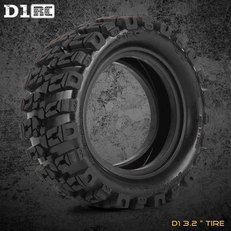 4 шт. шины D1RC 1/10 3 2 дюйма с губкой для скалолазания подходят шин AXIAL scx10 TRX4|Детали и