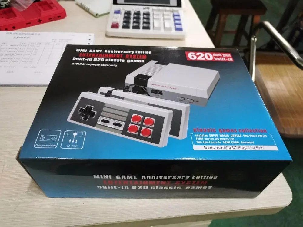 400/500/600/620/621 игры HDMI/AV мини ТВ портативная игровая консоль для игр Nes Встроенный 400