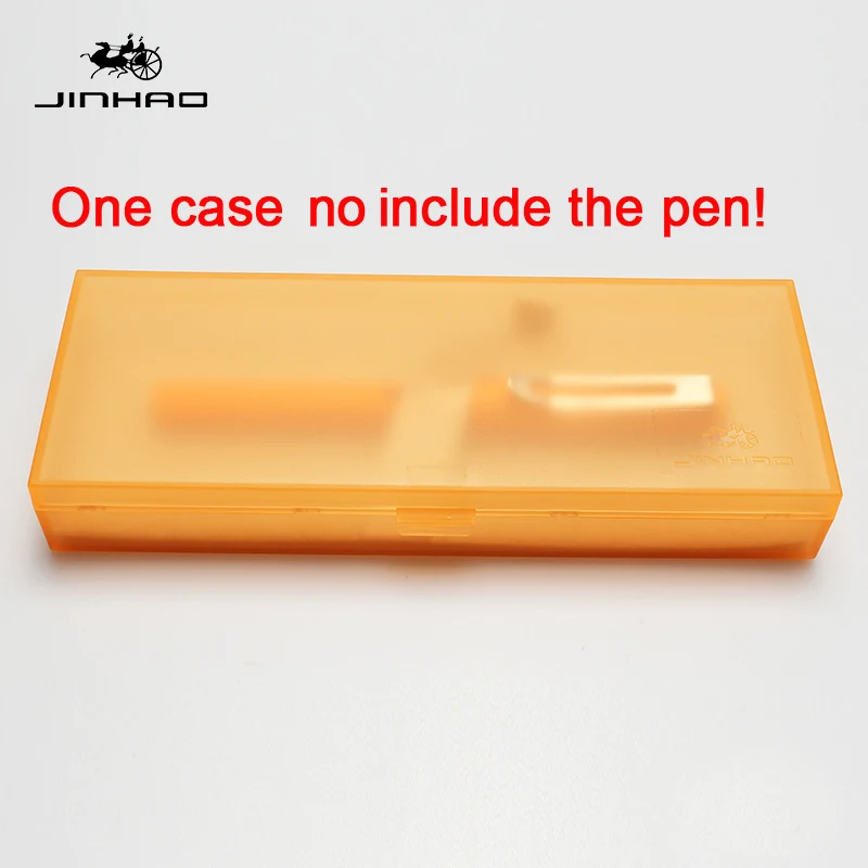 Jinhao X450 классический толстый корпус 1,0 мм изогнутое перо каллиграфия ручка высокого качества металлическая перьевая ручка Роскошные чернила подарочные ручки для письма - Цвет: One case no pen