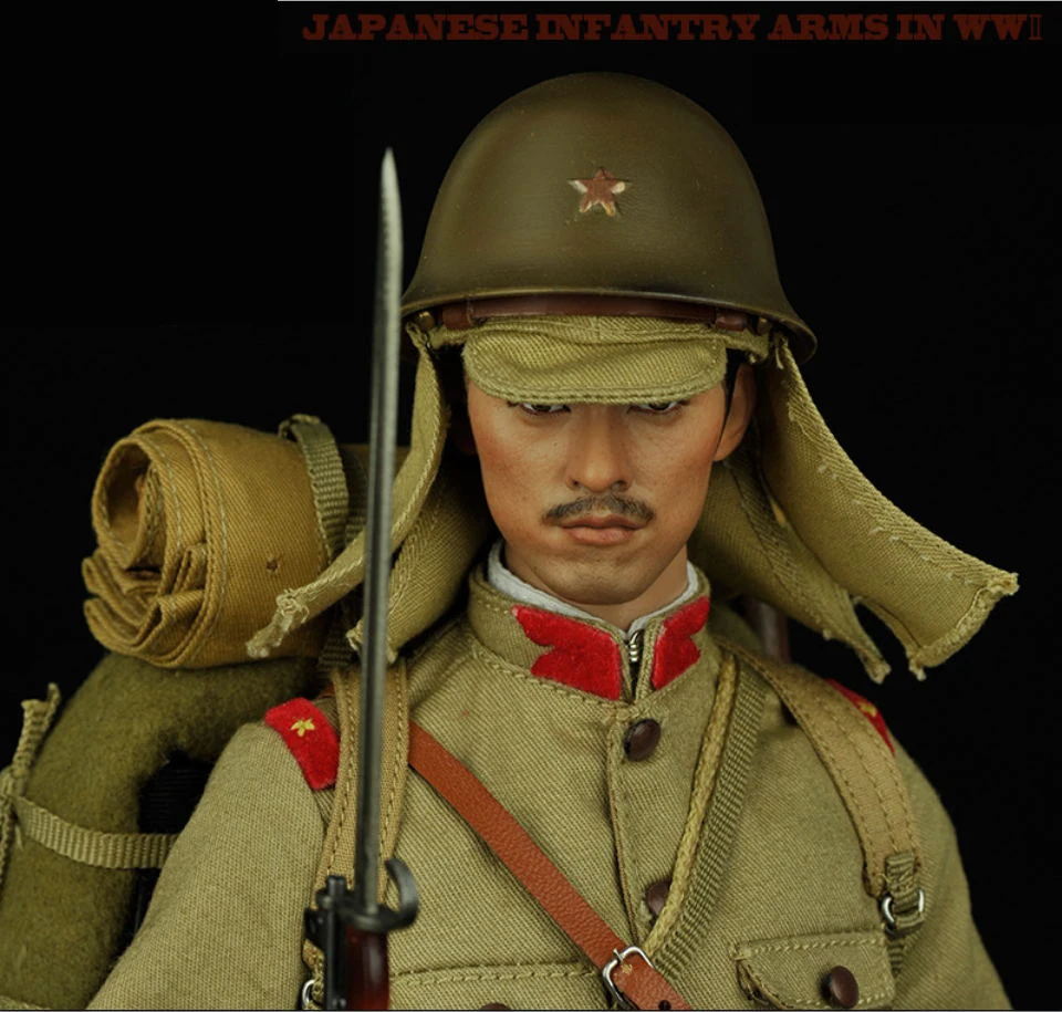 Моделирование солдат мировой войны фигурки 1/6 масштаб ww2 японская армейская кукла с пистолетом костюм Модель Коллекция игрушек для взрослых подарки