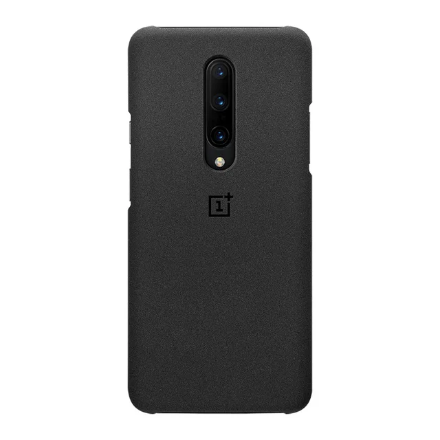 sandstone Oneplus 7 Pro Чехол Oneplus 7 Силиконовый красный чехол Официальный сток песчаник черный кевлар Karbon - Цвет: sandstone