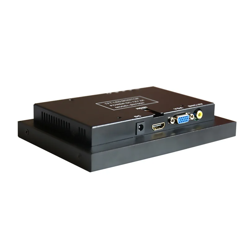 

Hot 7 inch Full HD Monitor 1024x600P Mini Portable Display VGA AV HDMI BNC Input Metal Shell for PS3 Xbox