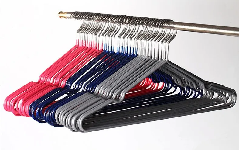 Высококачественные вешалки с покрытием из ПВХ Sorplus металлическая вешалка (30