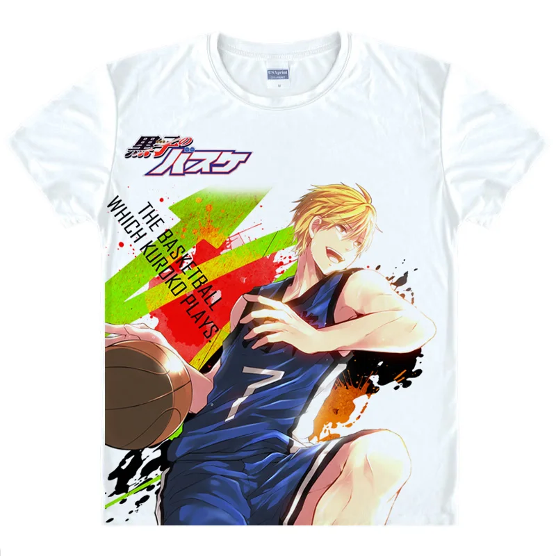 Аниме Косплей Куроко Без корзины High Q унисекс KUROKO Tetsuya Kagami Taiga хлопковая