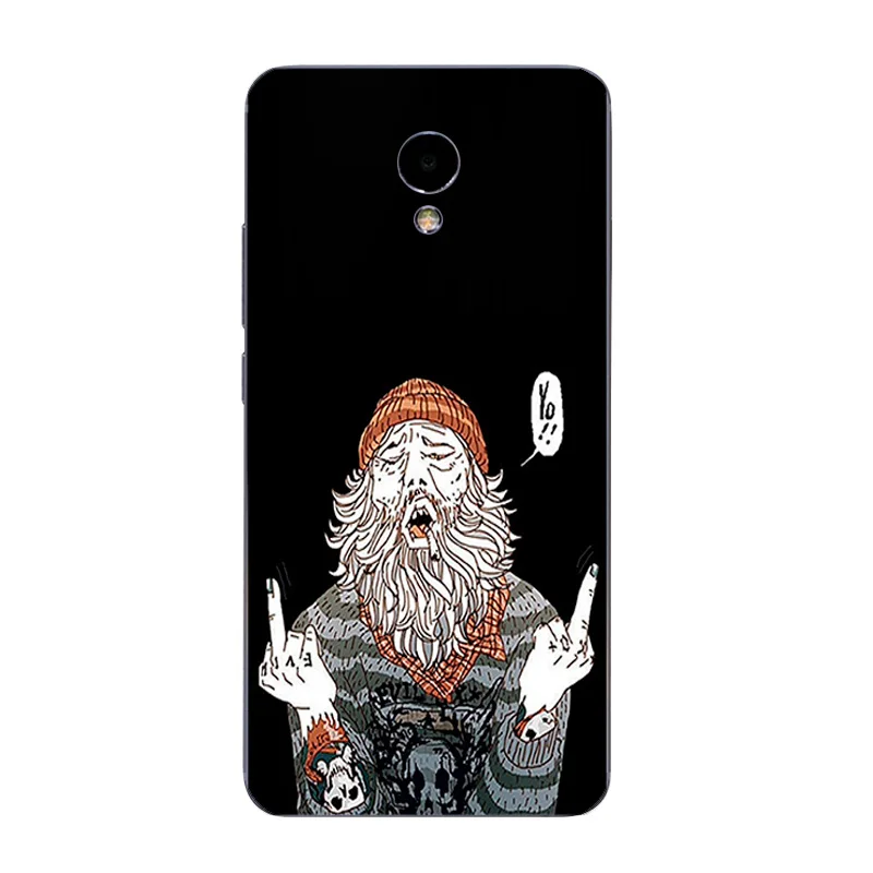 Чехол для Meizu M1 M2 M3 M5 M6 Note чехол телефона Meilan NotePro MAX мягкий из ТПУ с забавными