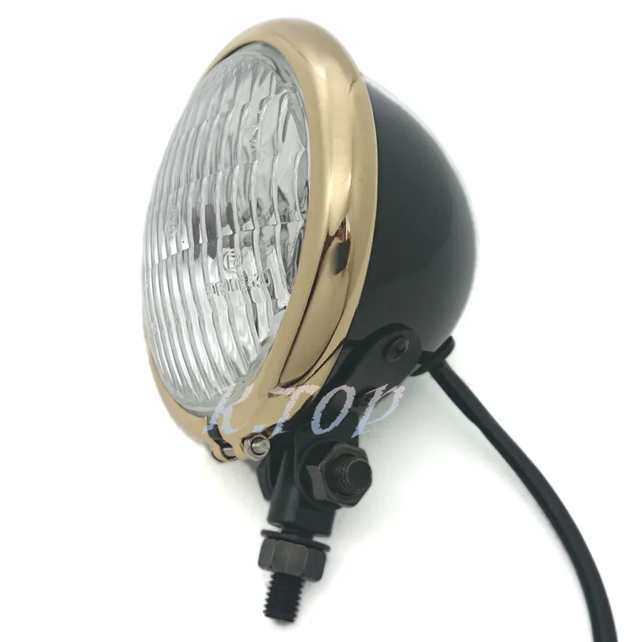 ZORBYZ мотоциклетная медная накладка с покрытием передняя фара для Harley Sportster Bobber