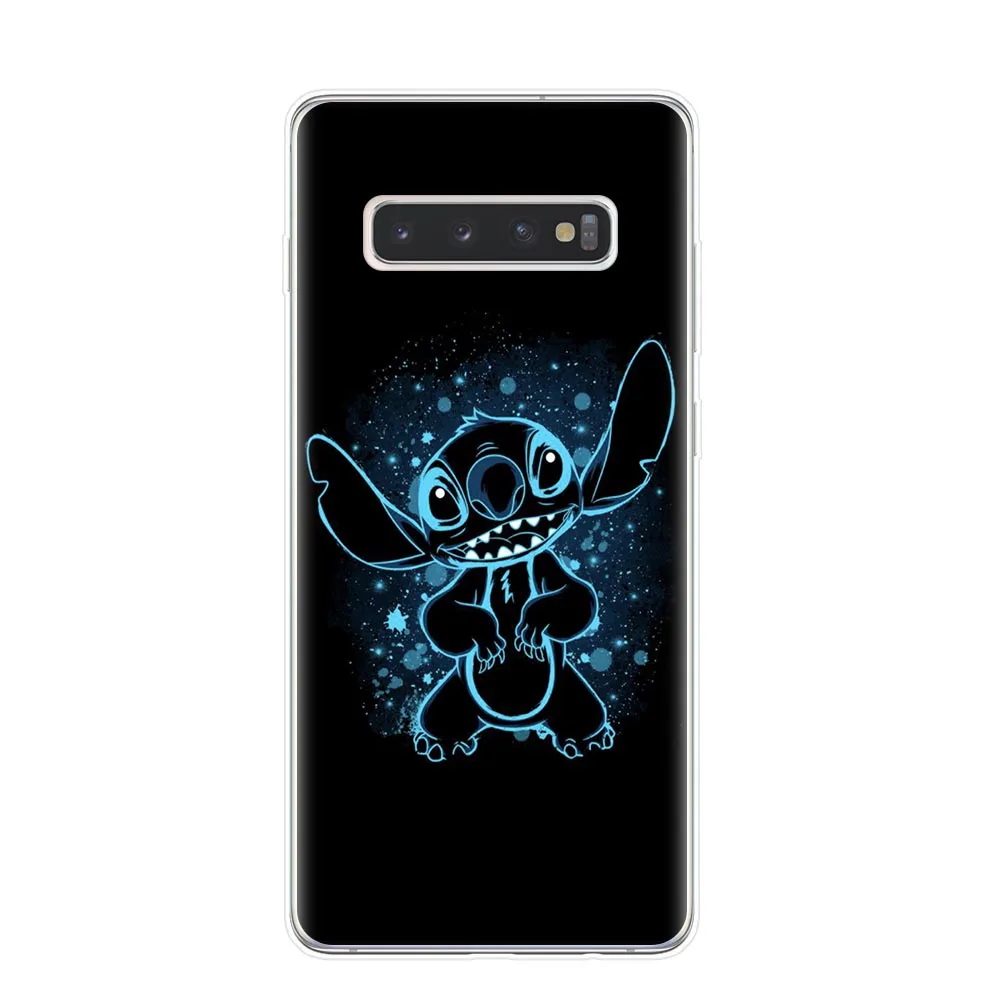 Милый чехол Белоснежка Алиса Русалочка Ститч Бэмби для samsung Galaxy S6 S7 Edge S8 S9 S10 Plus Lite 5G S10E TPU чехол для телефона
