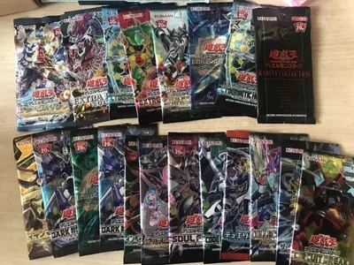 Yu Gi Oh Классический английский японский традиционный китайский натуральная дисконтная карта серии(купить пять упаковок