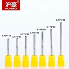 HUHAO 5 шт.лот хвостовик 3,175 мм 2 флейты прямые фрезы для дерева CNC гравировальные фрезы карбидные фрезы режущие фрезерные инструменты