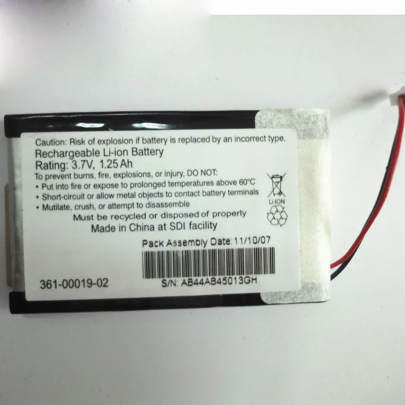 WONKEGONKE for Garmin Nuvi 600 610 610T 650 660 660FM 670 680 361-00019-02 High quality battery with tracking number | Мобильные