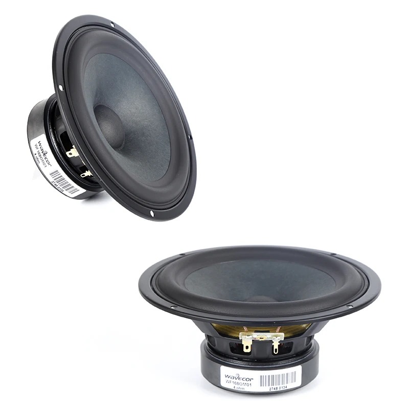 Hf 130 Hi Fi Динамик s 6 5 Inch литой каркас/Шасси Бумага конус Средний НЧ динамик Задающий