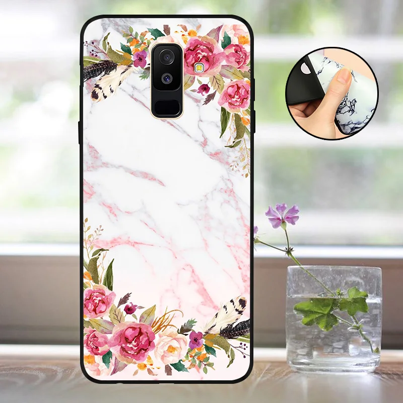 Мягкий A600 A605F чехол для Funda samsung A6 чехол силиконовый матовый задний Чехол для Capas samsung Galaxy A6 Plus чехол бампер - Цвет: SCL