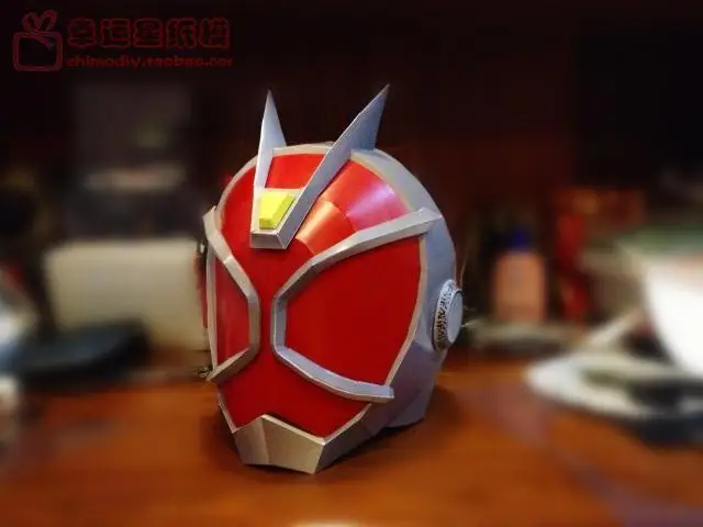 1:1 ручной предел 3-D Бумажная модель сделай сам для носимых поддельные рыцарь мастер шлемы