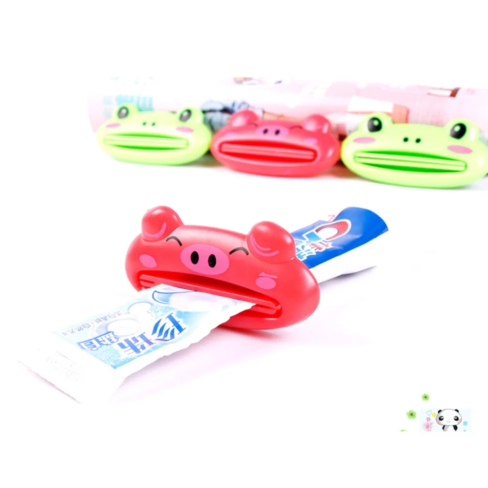 2 Шт. Милый Мультфильм Гель Крем Трубки Соковыжималка Держатель Ванная Комната