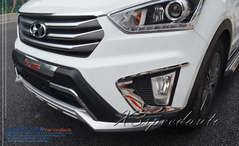 Хромированные передние противотумансветильник ры для Hyundai IX25 Creta 2014-17 |