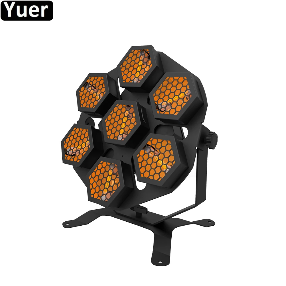 Новый 7X100W ретро флэш светильник лазерный проектор сценический музыкальный