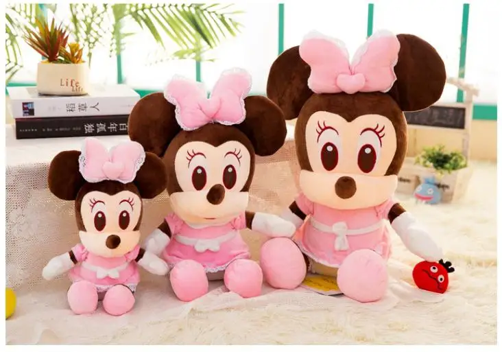 Оригинальный DISNEY 36 см/48 см/68 см Подлинная Микки кукла мышка плюшевые игрушки