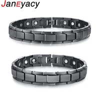 2018 hot fashion healthy magnetic bracelet for men power therapy magnets bracelets bangles for women men jewelry gift pulseira
