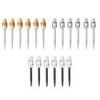 6 шт. 2BA дротик с резьбой стальной наконечник металлические дротики валы Профессиональные сменные Аксессуары Для Дротиков