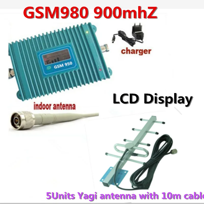 ЖК дисплей Дисплей GSM 900 мГц повторитель сигнала GSM950 мобильный телефон усилитель