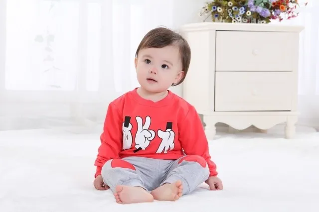 Комплекты детской одежды весенне-летние спортивные костюмы для девочек с