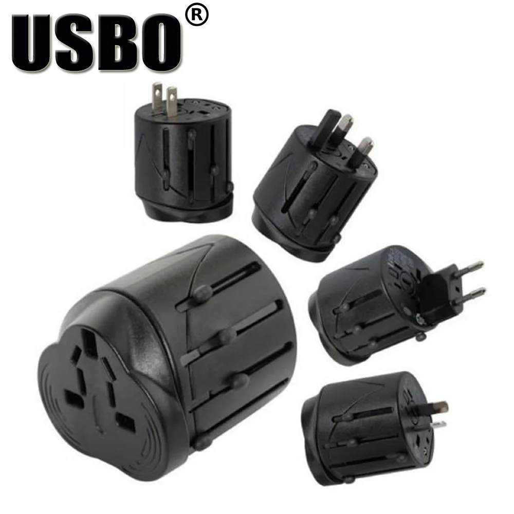 Универсальный адаптер переменного тока черный 6 А 250 В|us adaptor|power adaptorsocket converter |