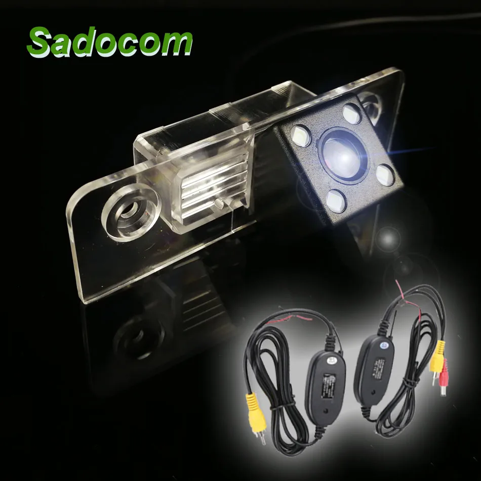 Автомобильный монитор DVD GPS камера заднего вида HD CCD ночное видение для VW Skoda Octavia 1U