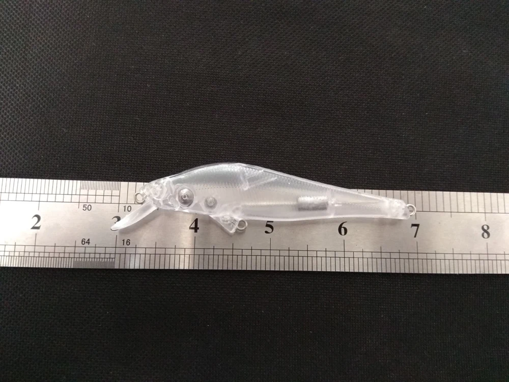 10 шт. неокрашенные приманки для рыбалки вес тела гольян жесткие воблер