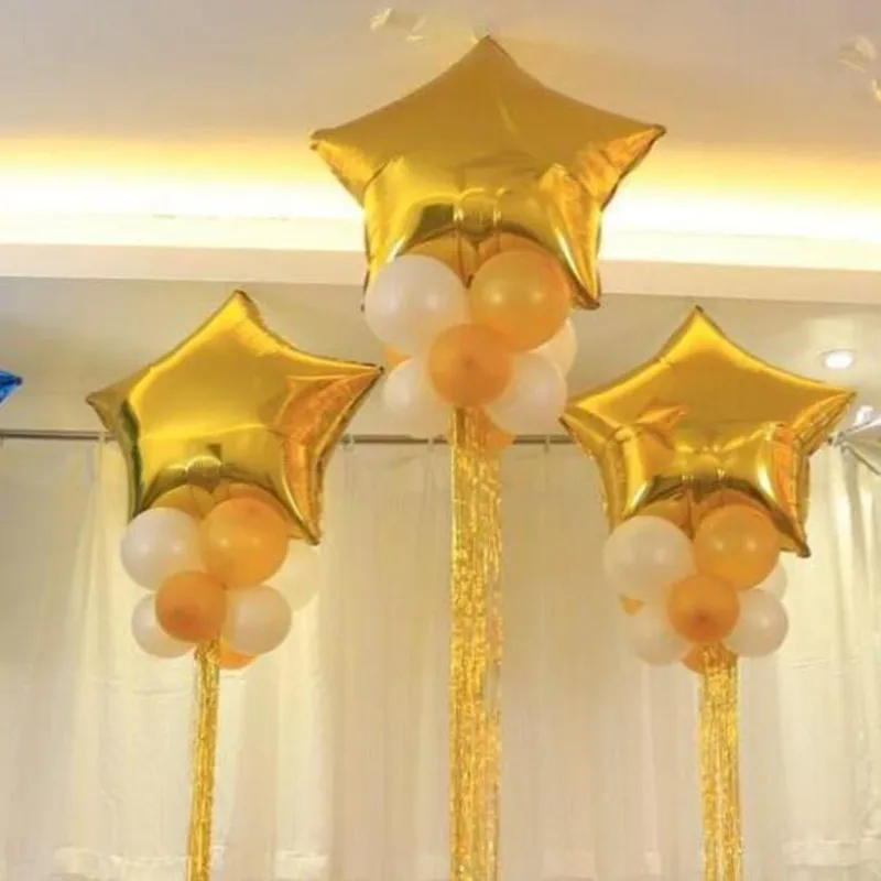 Новые Красочные кисточки Лазерная занавеска ленты звезда сердце фольги