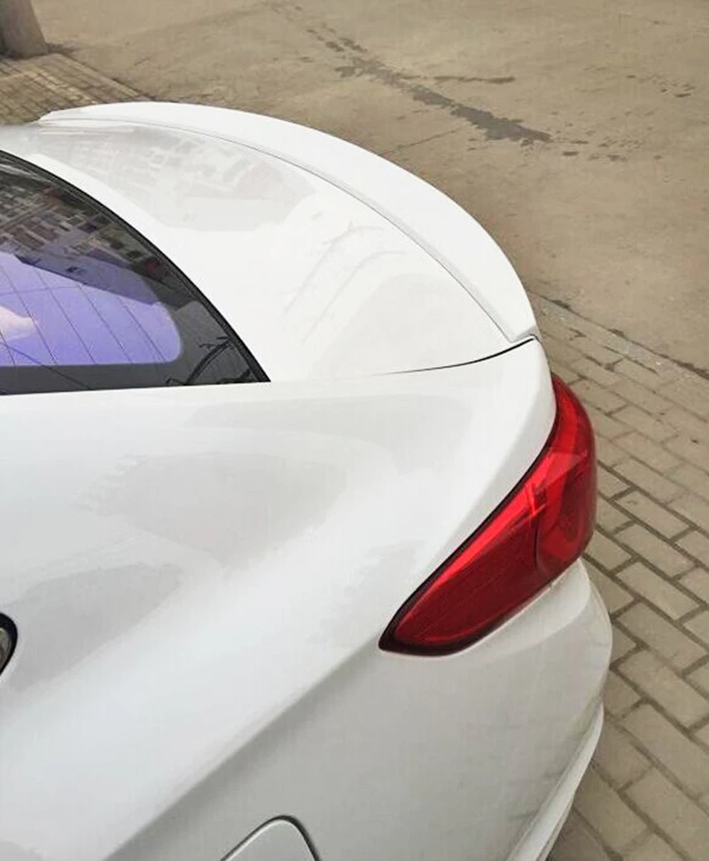 Для Hyundai Sonata 2014 2015 2016 ABS пластиковый задний багажник губа багажника крыло