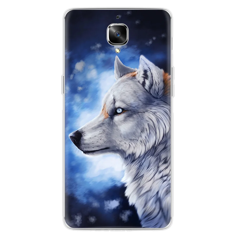 Чехол для телефона Wolf Lion OnePlus 5 3/3T 5-дюймовый Мягкий силиконовый чехол из ТПУ с