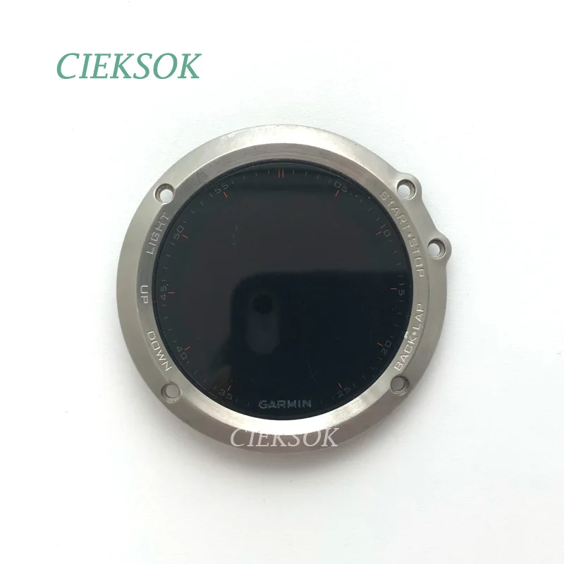 ЖК экран со стеклом и передним чехлом для Garmin Fenix 3 GPS часы титановые