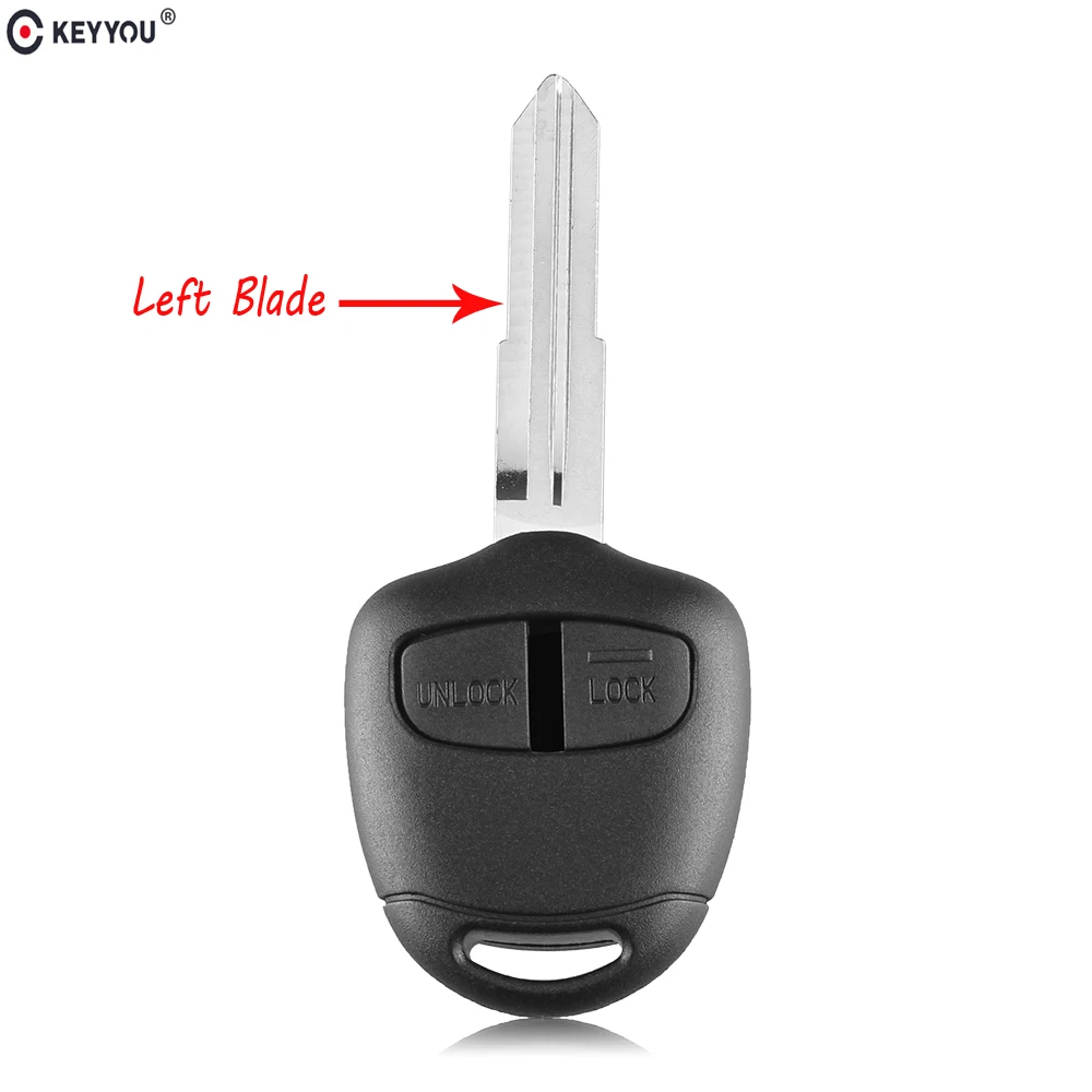 Чехол KEYYOU для ключа с пустой кнопкой 10x2 Mitsubishi Lancer EX Evolution Grandis Outlander|case for|case casecase for