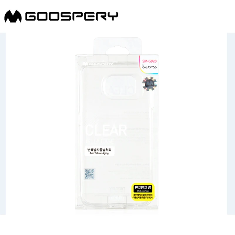 Goospery Clear Jelly Case For Apple Iphone 6S 6SPlus Soft TPU Transparent Ultra Thin Light Weight Cover |