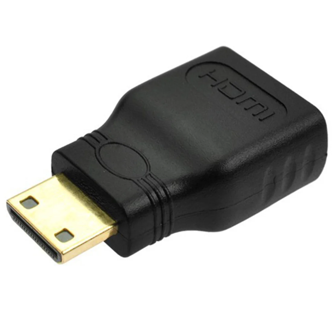 Позолоченный 1080P Mini Male HDMI к стандартному женскому удлинительному адаптеру|Кабели