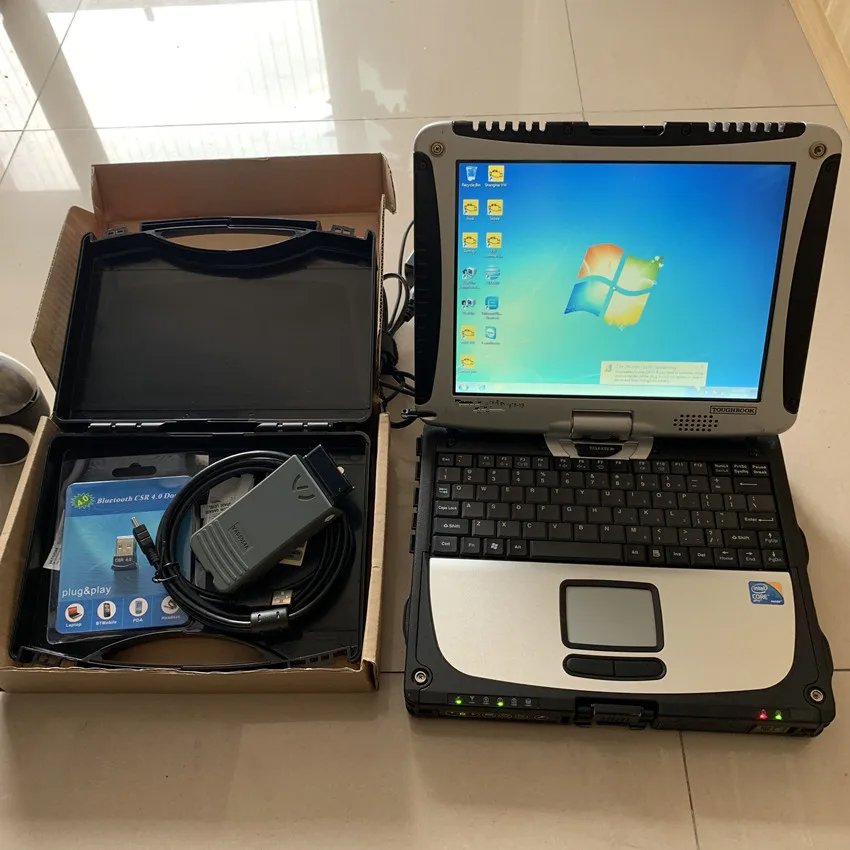 Vas5054a oki bluetooth полный чип odis 6.2.9 hdd 500 Гб программное обеспечение с ноутбуком cf19