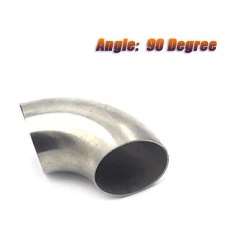 Spiffy 3 ''/76mm 201 нержавеющая сталь 90 градусов изгиб локтя выхлопной