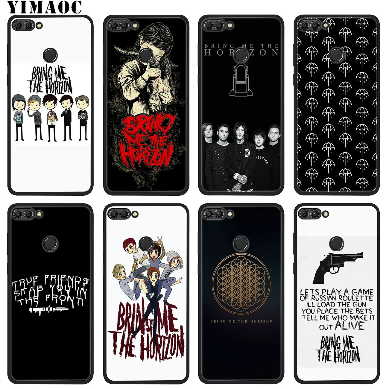 Мягкий чехол YIMAOC с Оливером сиксом Bring Me the Horizon bmth для Huawei Honor 20 Pro 8C 8X 8 9 9X 10 Lite 7X 7A