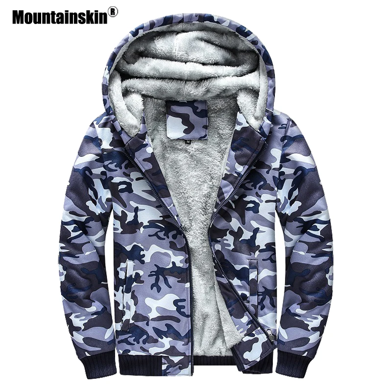Мужская толстовка с капюшоном Mountainskin камуфляжная Толстовка в армейском стиле