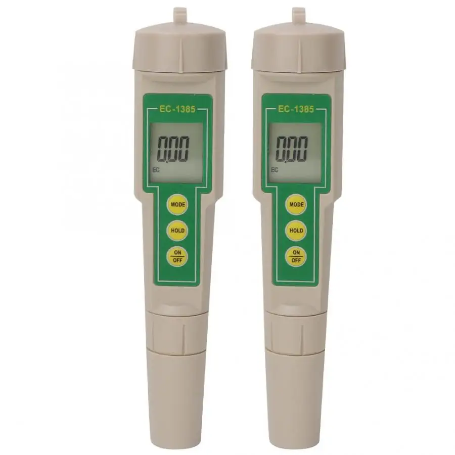EC 1385 PH метр 3 в 1 EC/CF/тестер всех растворенных твердых веществ/тестер качества воды