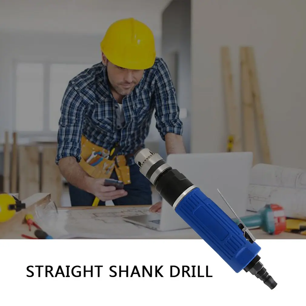 3/8 Direct Air Drill Pneumatic Drilling High-Speed Wind Straight Handle Machine Tool Kp-558 | Инструменты