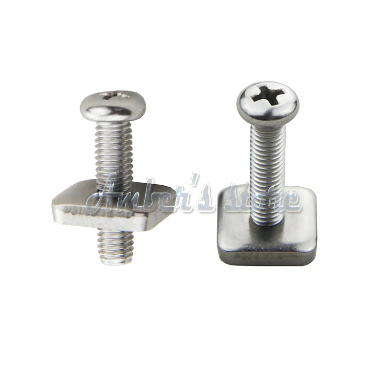 2 шт. длинная фотомагнитная скользящая пластина с плавниками и умным винтом |