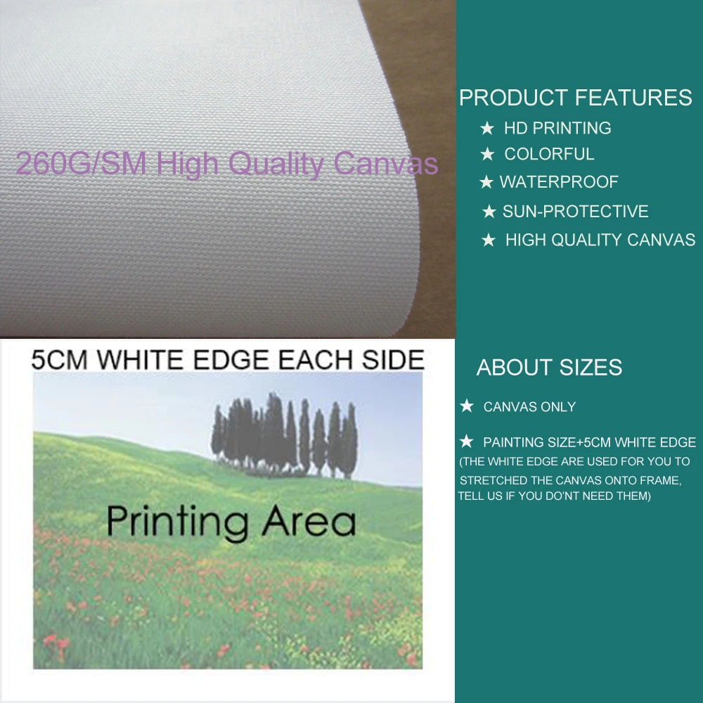 Большие размеры мусульманская мечеть Коран холст живопись для домашнего декора