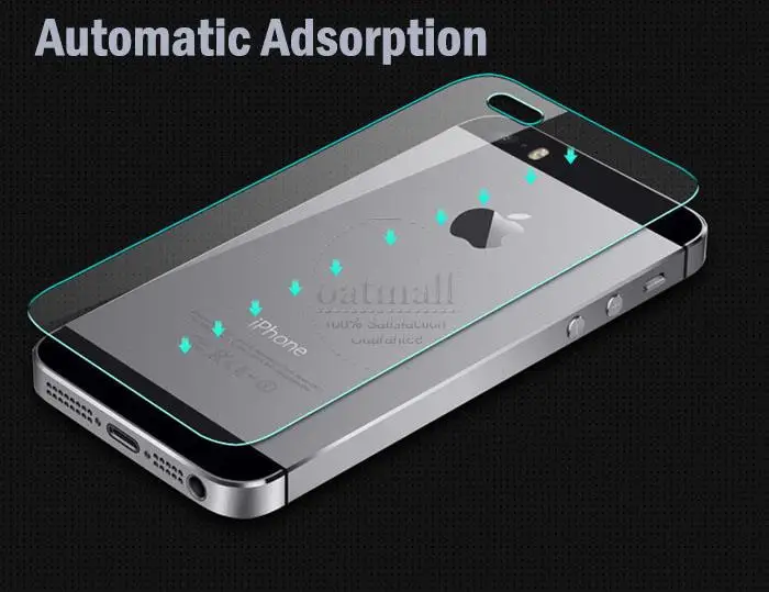 10 шт = 5 передняя + Задняя 0 26 мм закаленное стекло для Apple iPhone 4 4S защитная пленка на