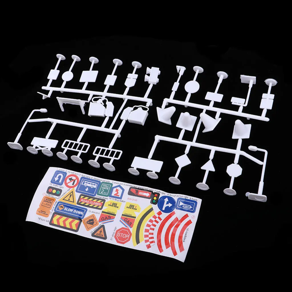Дорожные знаки из пластмассы размером 28 дюймов | Игрушки и хобби