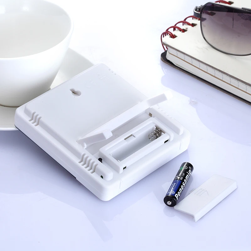 Электронная метеостанция с цифровым ЖК дисплеем измеритель температуры и