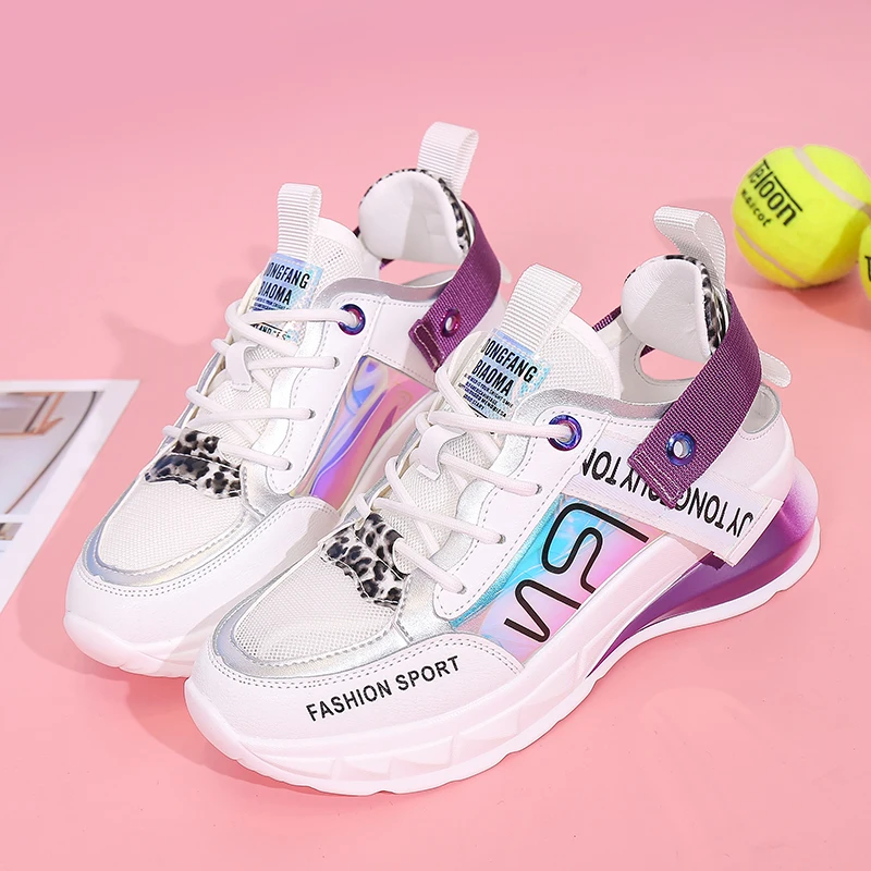 Размеры 35-40 2019 г. Новая летняя красочная обувь женские кроссовки для отдыха на